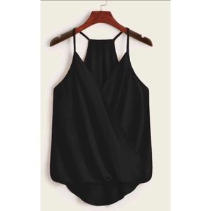 Racer Back High Low Hem Cami/Tank